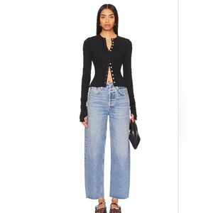 Citizens of Humanity Ayla Undone Hem Crop in Sodapop